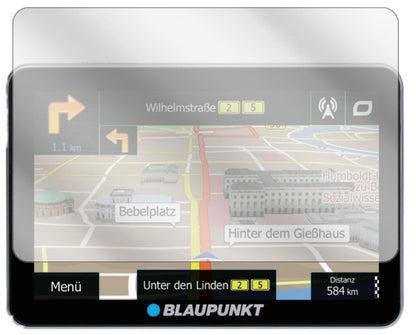 3x Schutzfolie klar für Blaupunkt TravelPilot 74 T (2)