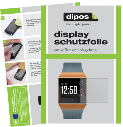 6x Schutzfolie matt für Fitbit Ionic Display-Schut (1)