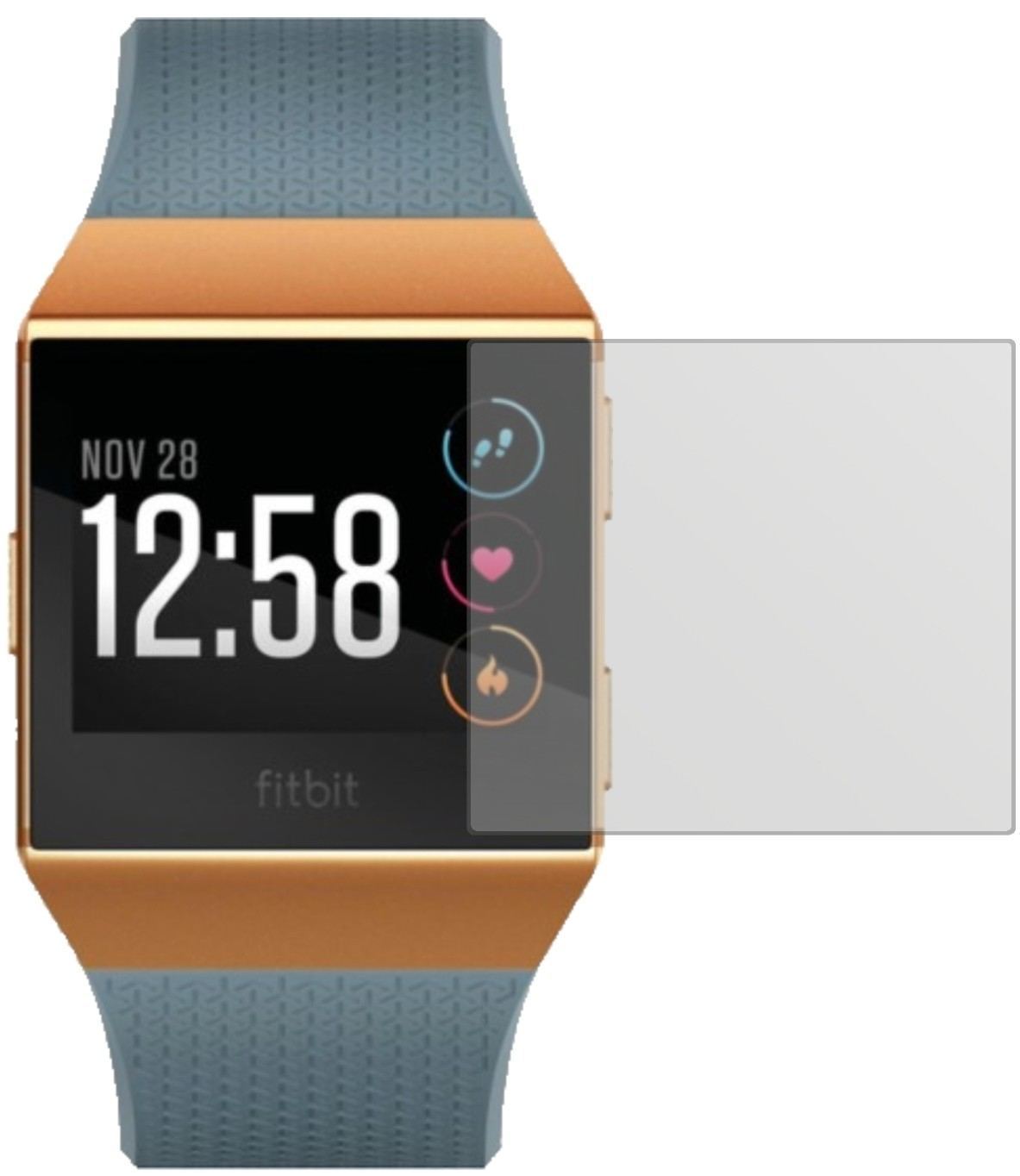 6x Schutzfolie matt für Fitbit Ionic Display-Schut (2)