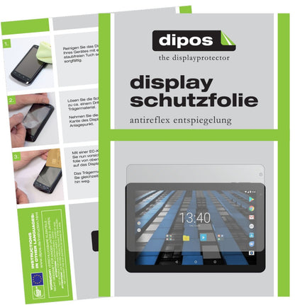 2x Schutzfolie matt für Archos Diamond Tab Display (1)