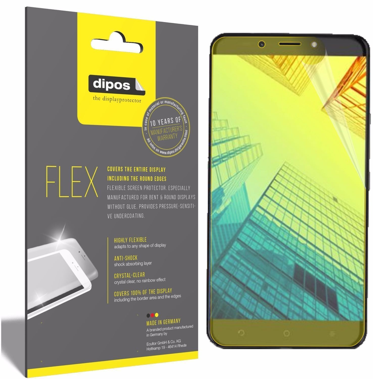 3x 3D Full Cover Schutzfolie für Alcatel   A7 XL (1)