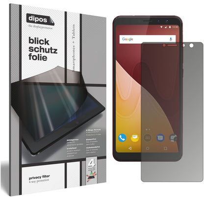 Blickschutzfolie für Wiko View Prime matt Schutzfo (1)
