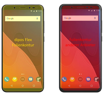 3x 3D Full Cover Schutzfolie für Wiko View XL (2)