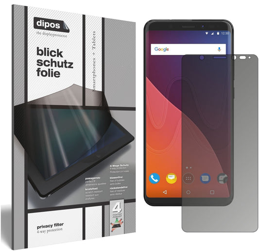 Blickschutzfolie für Wiko View XL matt Schutzfolie (1)