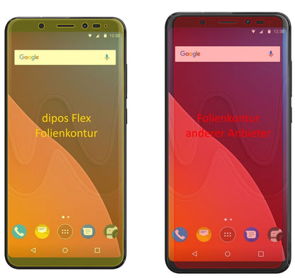 3x 3D Full Cover Schutzfolie für Wiko View (2)