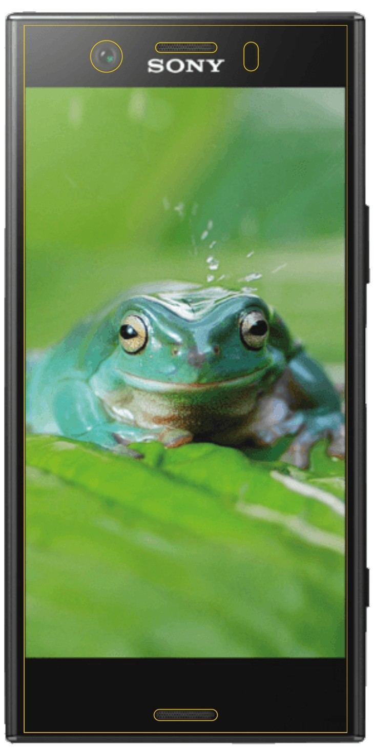2x 9H Schutzfolie matt für Sony Xperia XZ1 Compact (9)