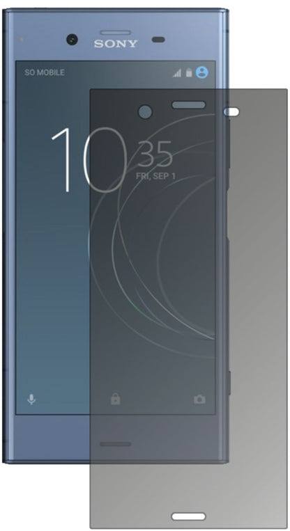 Blickschutzfolie für Sony Xperia XZ1 matt Schutzfo (2)
