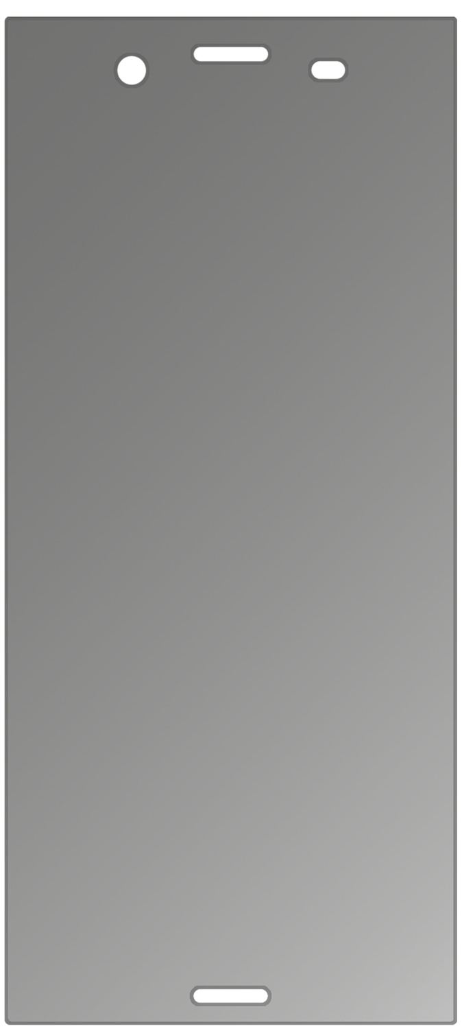 Blickschutzfolie für Sony Xperia XZ1 matt Schutzfo (3)