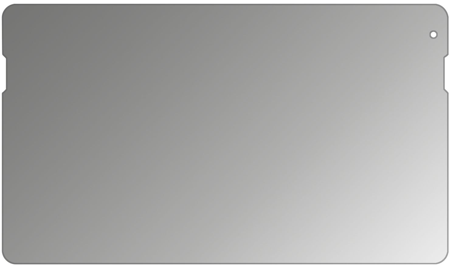 Blickschutzfolie für TrekStor PrimeTab P10 matt Sc (2)