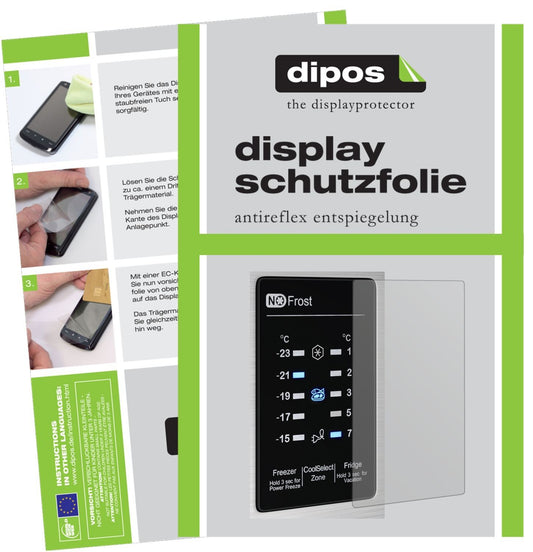 2x Schutzfolie matt für Samsung RB29FERNCSAEF Disp (1)