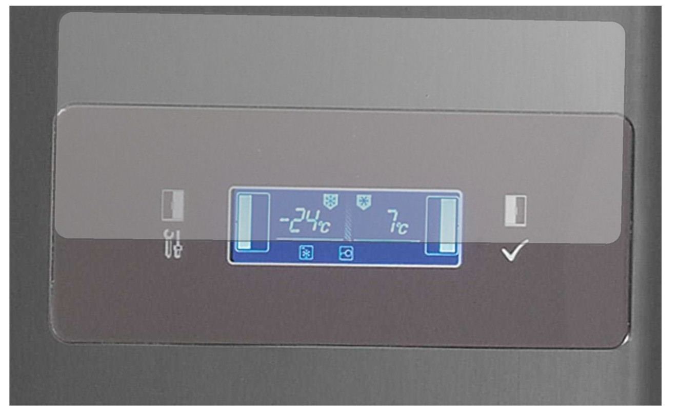 2x Schutzfolie matt für Gorenje NRS85728BK Display (2)