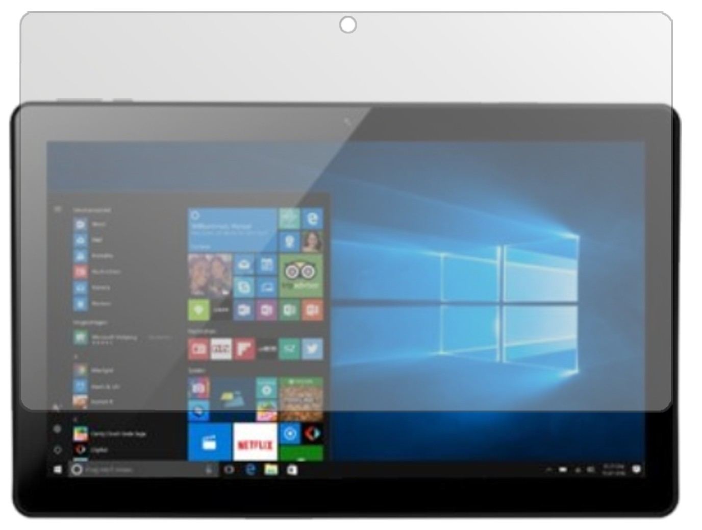 2x Schutzfolie matt für Odys Fusion Win 12 Pro 2in (2)