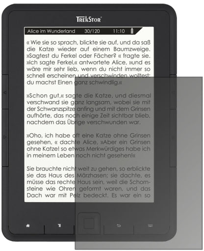 Blickschutzfolie für TrekStor eBook Reader Pyrus m (2)