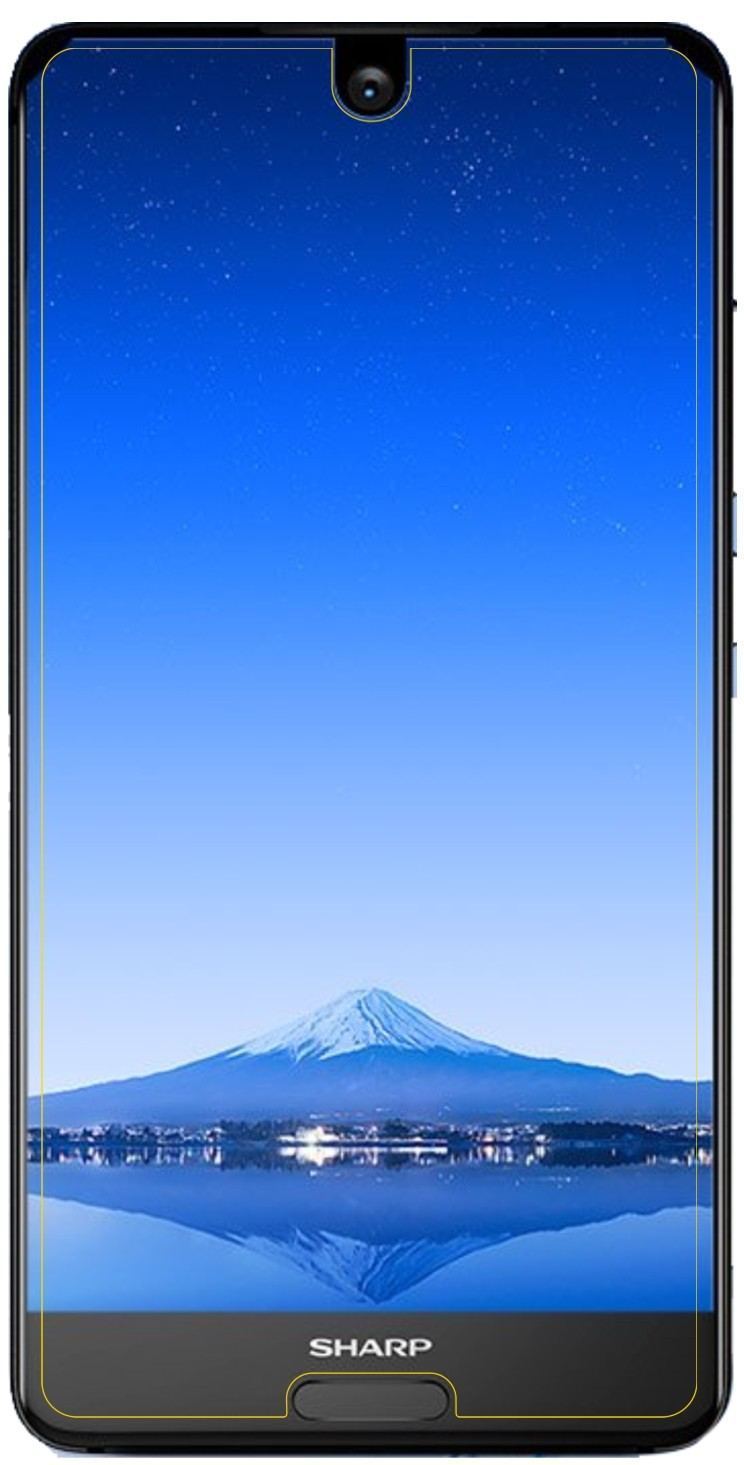 6x Schutzfolie klar für Sharp Aquos S2 Display-Sch (5)