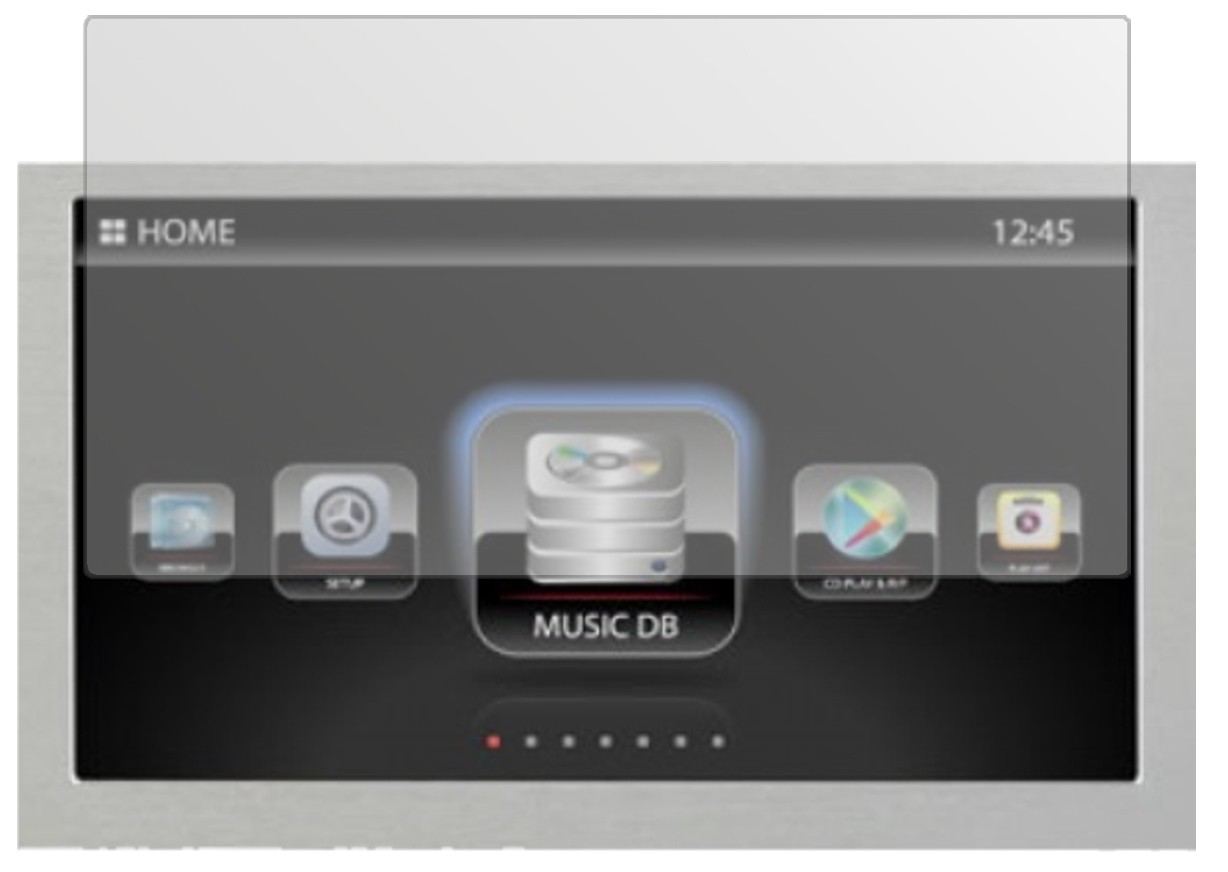 2x Schutzfolie matt für Cocktail Audio X50 Display (2)