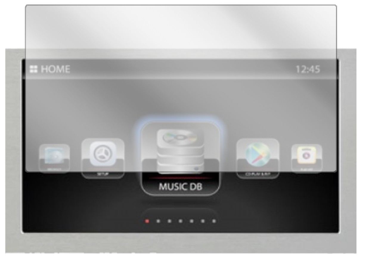 2x Schutzfolie klar für Cocktail Audio X50 Display (2)