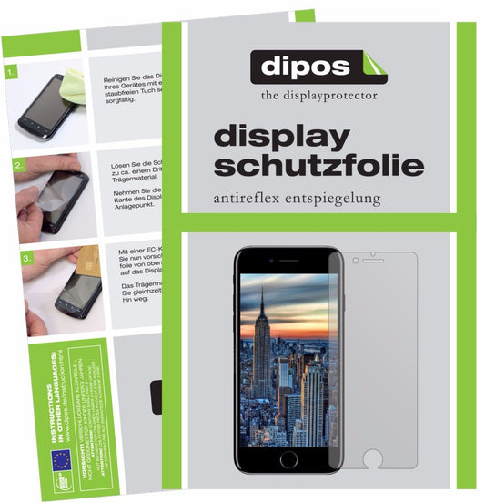 4x Schutzfolie matt für Apple iPhone 8 Plus Displa (1)