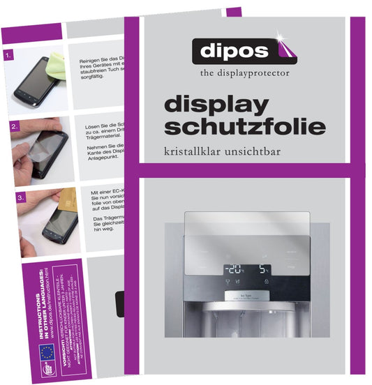 2x Schutzfolie klar für Samsung RS7578THCSREF Disp (1)
