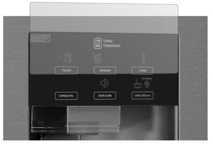2x Schutzfolie matt für LG GSL 361 ICEZ Display-Sc (2)
