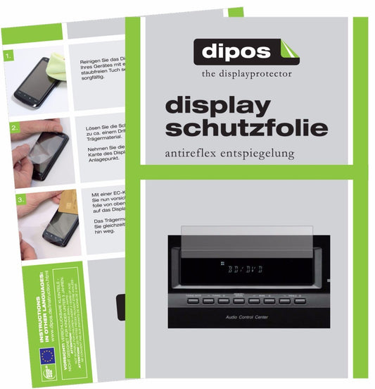 3x Schutzfolie matt für Sony STRDH130.CEL Display- (1)