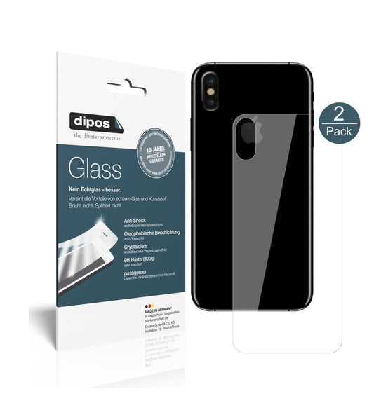 1x 9H Schutzfolie für Apple iPhone 8 Rückseite Pan (1)