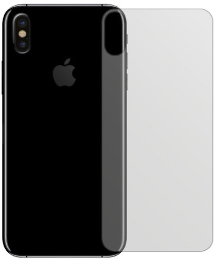 6x Schutzfolie matt für Apple iPhone 8 Rückseite D (2)