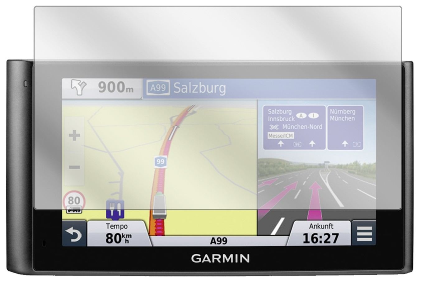 3x Schutzfolie klar für Garmin dezlCam Display-Sch (2)