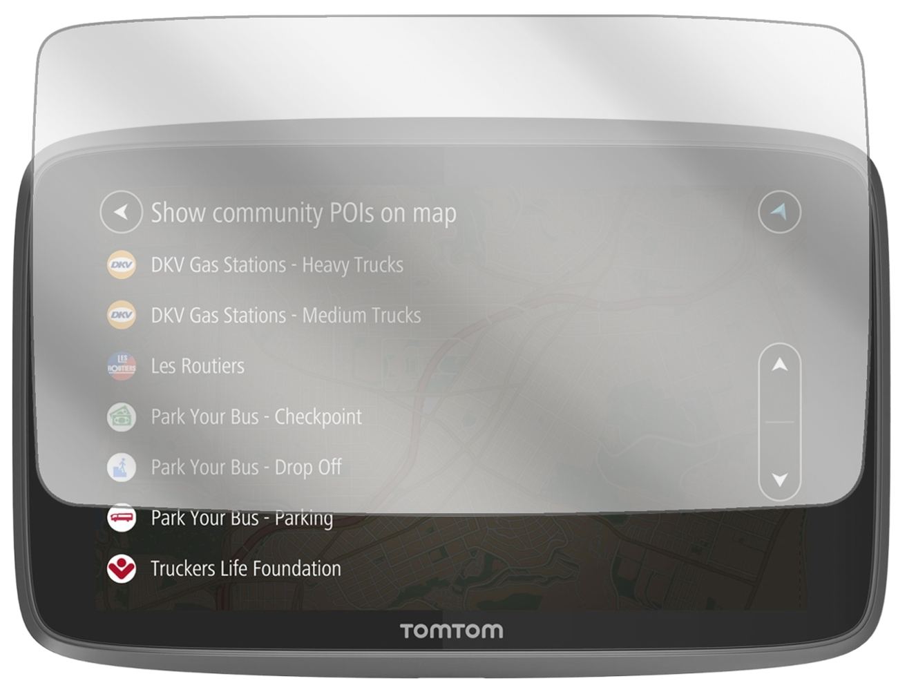 3x Schutzfolie klar für TomTom Go Professional 620 (2)