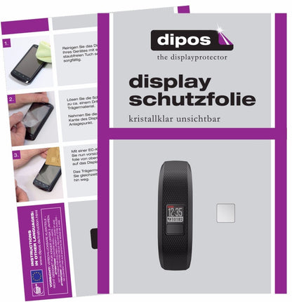 6x Schutzfolie klar für Garmin Vivofit 3 Display-S (1)