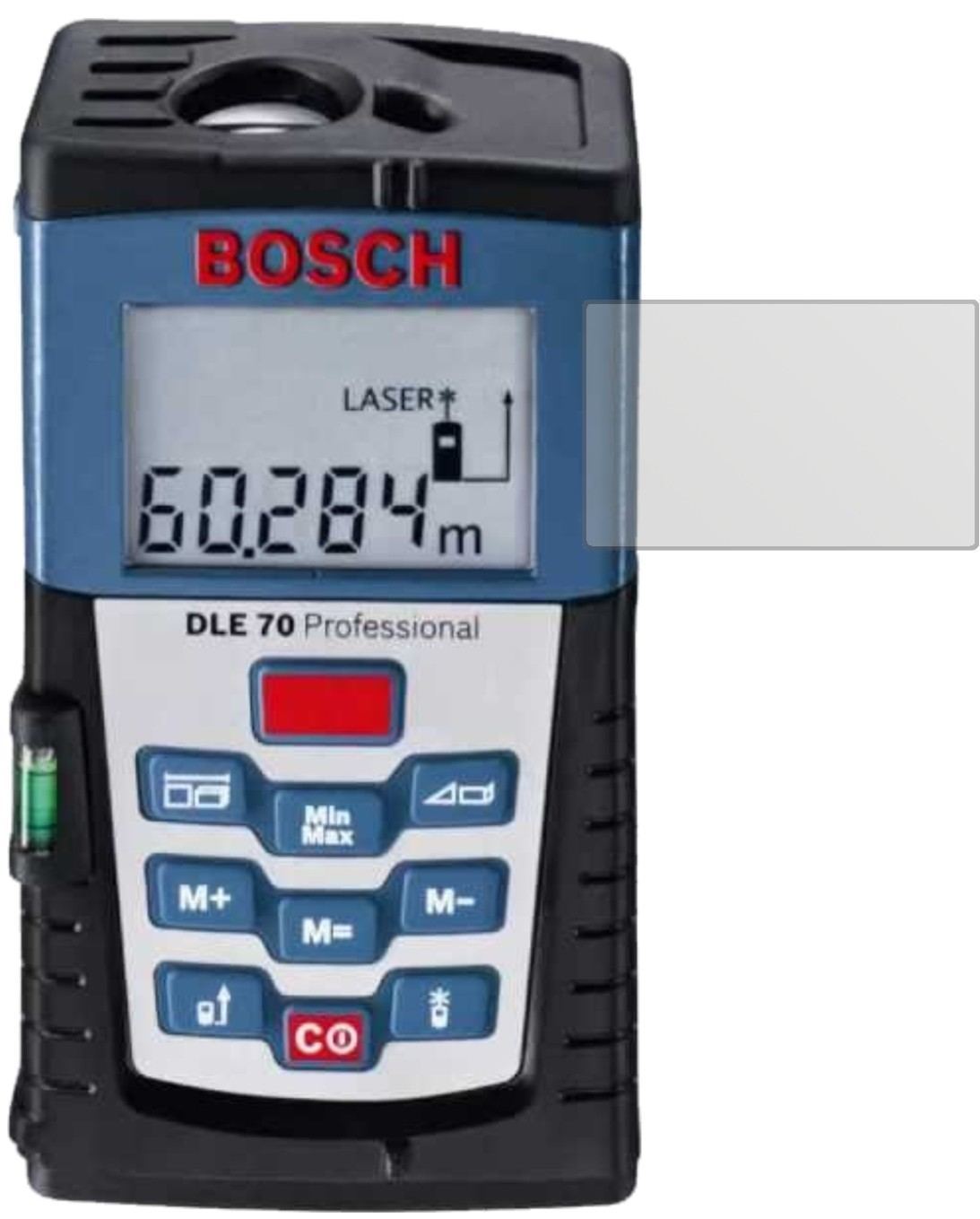 3x Schutzfolie matt für Bosch DLE 70 Professional  (2)