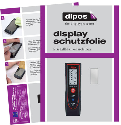 3x Schutzfolie klar für Leica DISTO D110 Display-S (1)