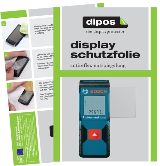 3x Schutzfolie matt für Bosch Professional GLM 30  (1)