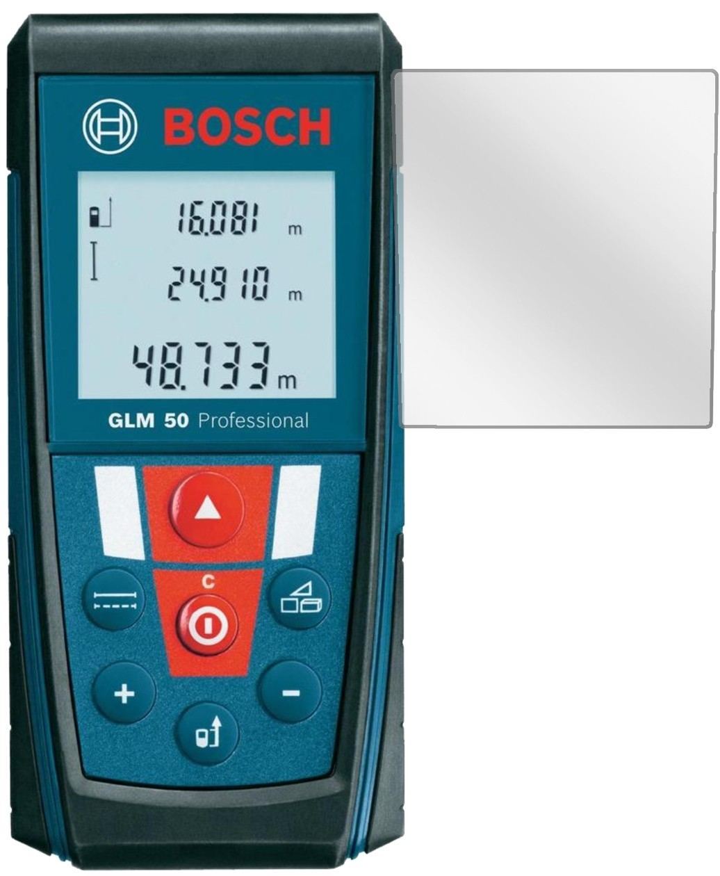 3x Schutzfolie klar für Bosch Professional GLM 50  (2)