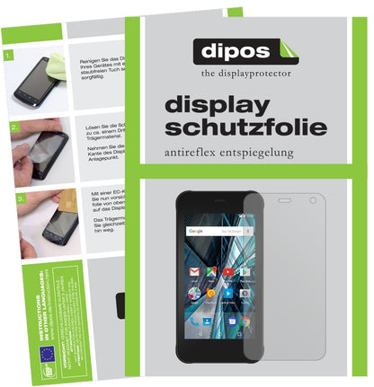 2x Schutzfolie matt für Archos Sense 47X Display-S (1)