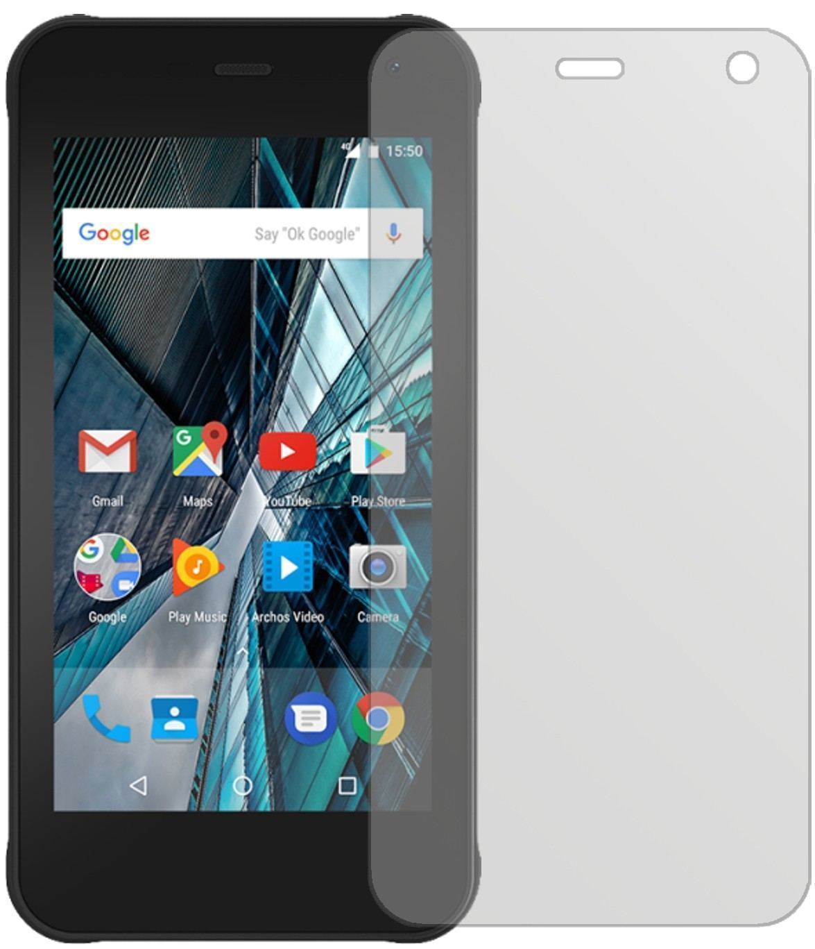 2x Schutzfolie matt für Archos Sense 47X Display-S (2)