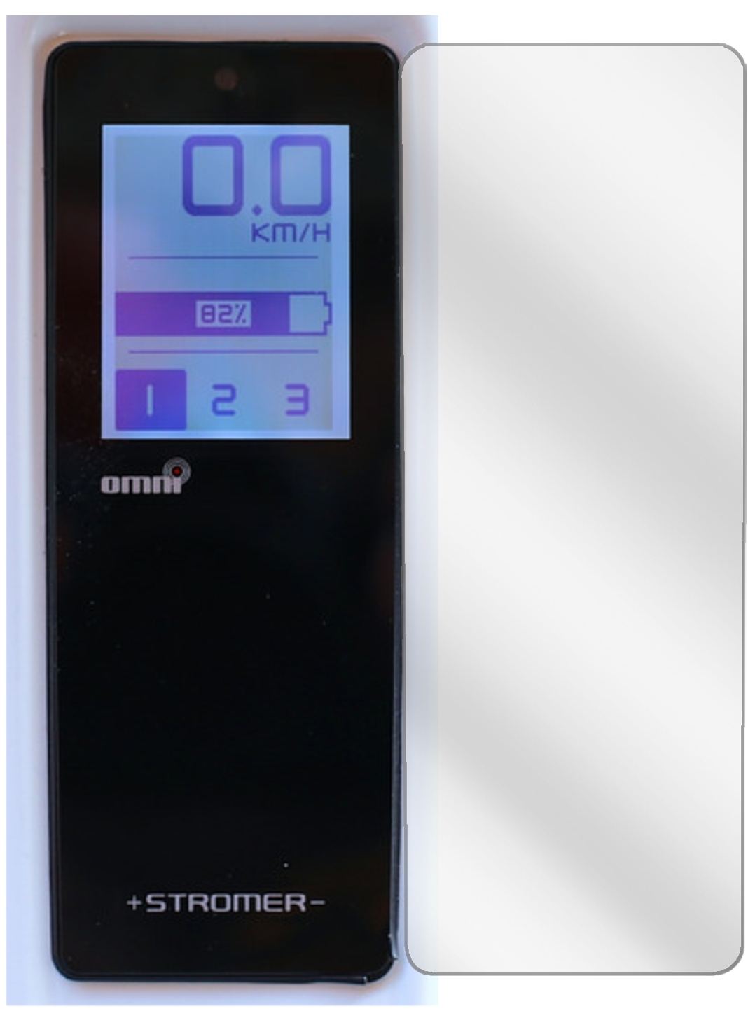 3x Schutzfolie klar für Stromer ST2 Omni-Display D (2)