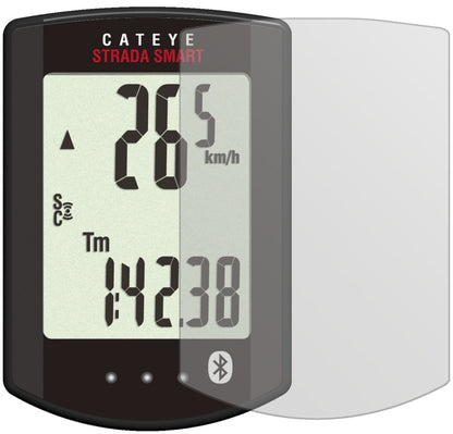 3x Schutzfolie matt für Cateye CC-RD500B Strada Sm (2)