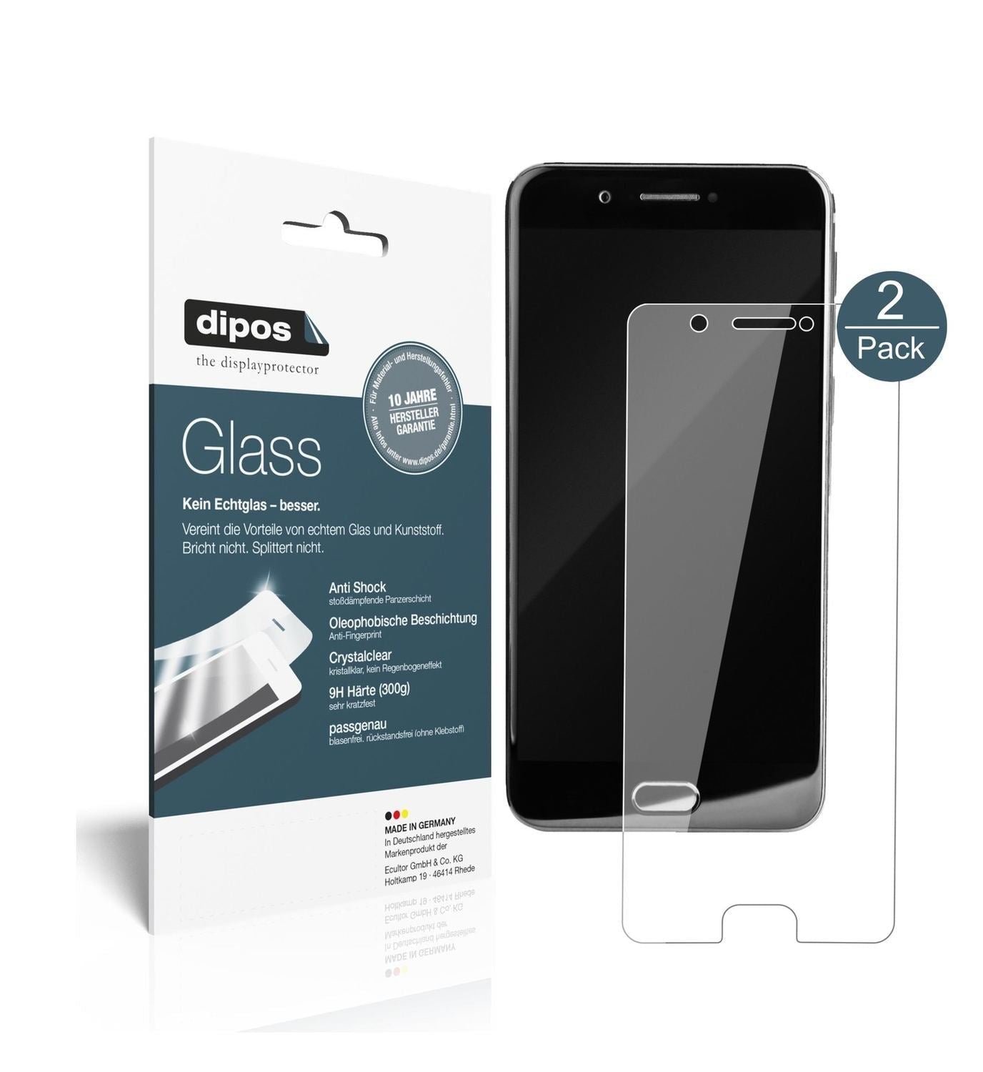 2x 9H Schutzfolie für YotaPhone 3 Panzerfolie (1)