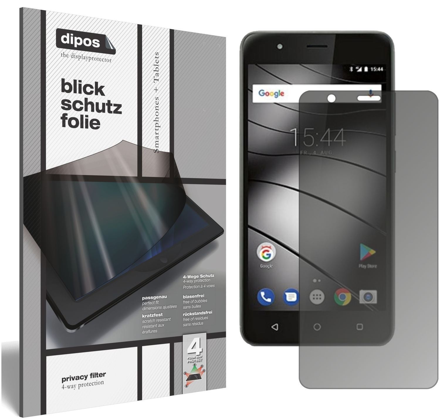 Blickschutzfolie für Gigaset GS270 Plus matt Schut (1)