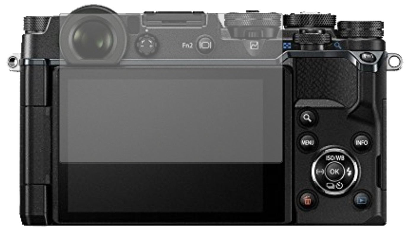 6x Schutzfolie matt für Olympus PEN-F Display-Schu (2)
