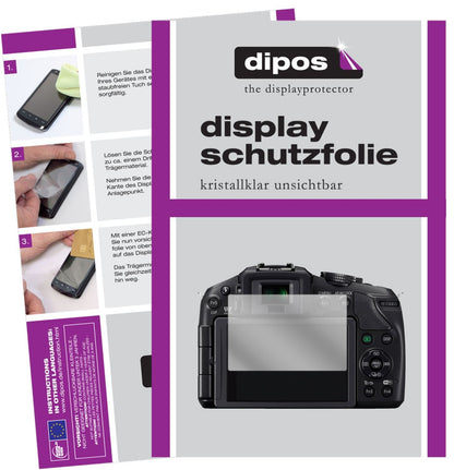 6x Schutzfolie klar für Panasonic Lumix DMC-G5KEG- (1)