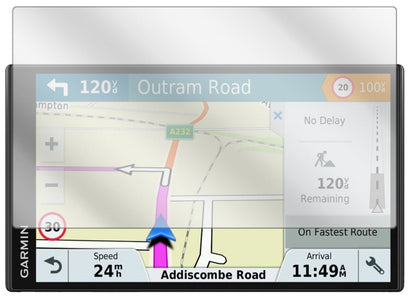 3x Schutzfolie klar für Garmin DriveSmart 61 LMT-D (2)