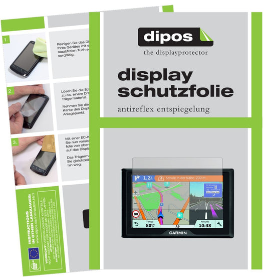 3x Schutzfolie matt für Garmin Drive 51 LMT-S Disp (1)