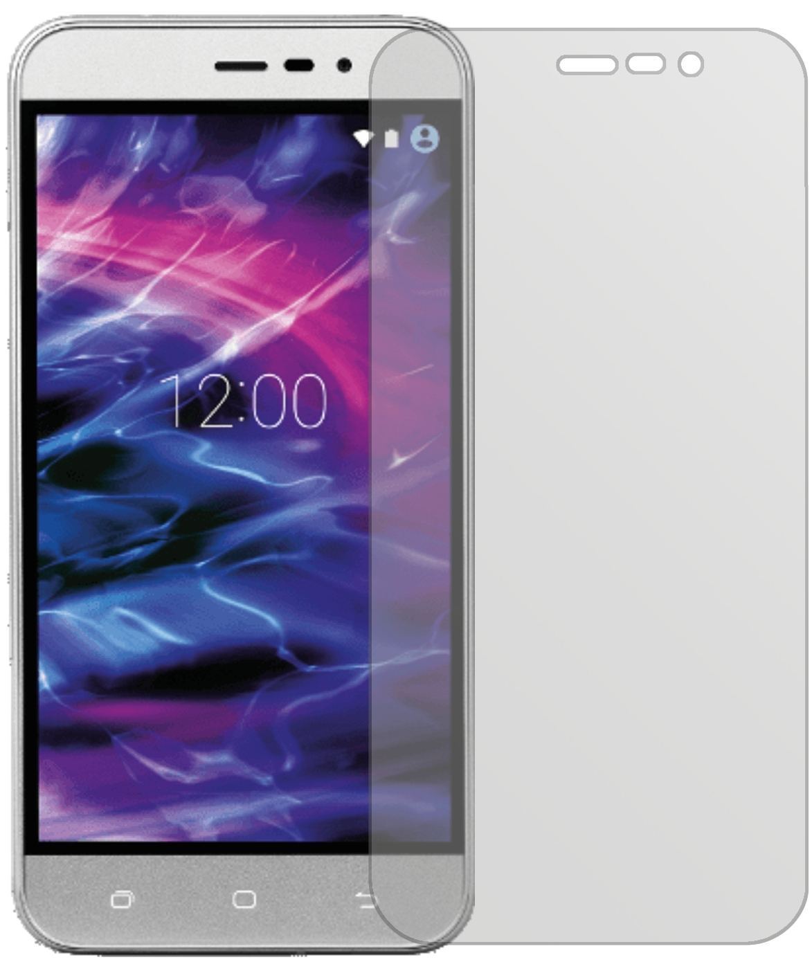 2x Schutzfolie matt für Medion Life P5006 Display- (2)