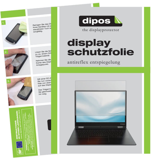 2x Schutzfolie matt für Lenovo Yoga A12 Display-Sc (1)