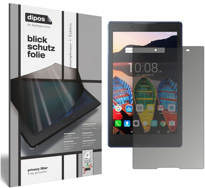 Blickschutzfolie für Lenovo Tab 3 8 TB3-850 matt S (1)