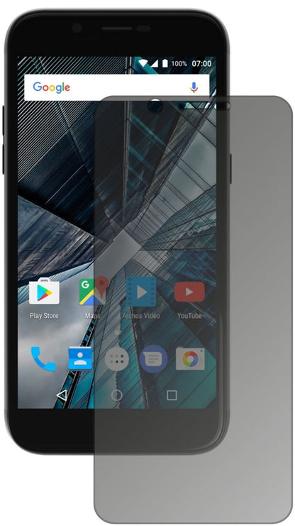 Blickschutzfolie für Archos 55 Graphite matt Schut (2)