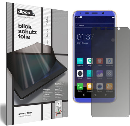 Blickschutzfolie für BLUBOO S8 matt Schutzfolie Pr (1)