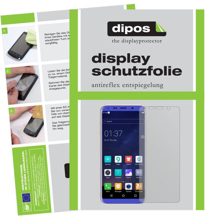 2x Schutzfolie matt für BLUBOO S8 Display-Schutzfo (1)