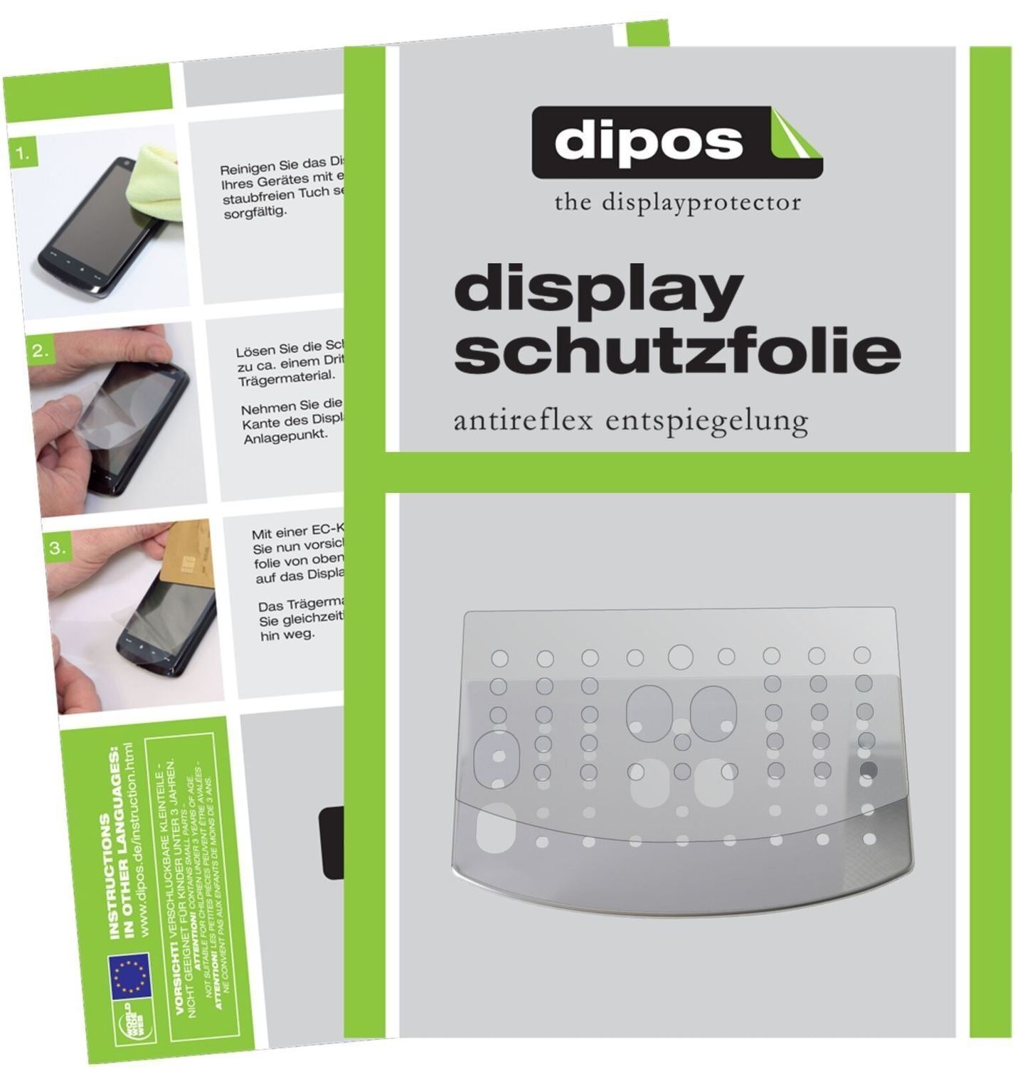3x Schutzfolie matt für DeLonghi Magnifica S ECAM  (1)